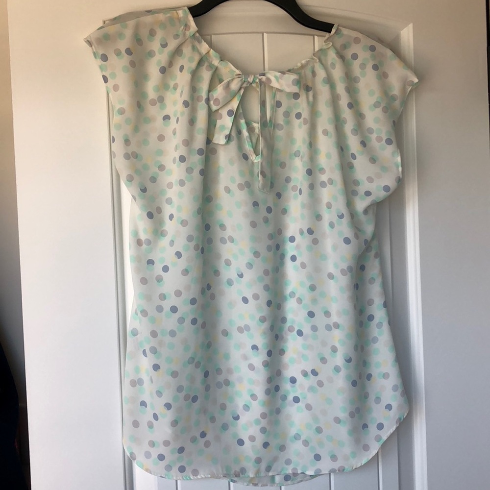 Lauren Conrad sheer blouse